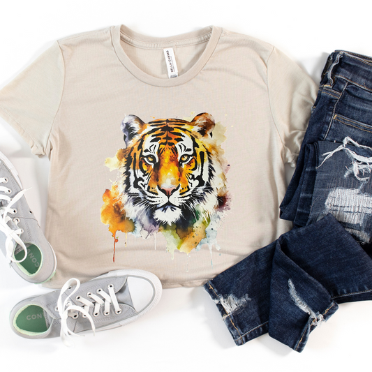 Tiger Cropped T-Shirt