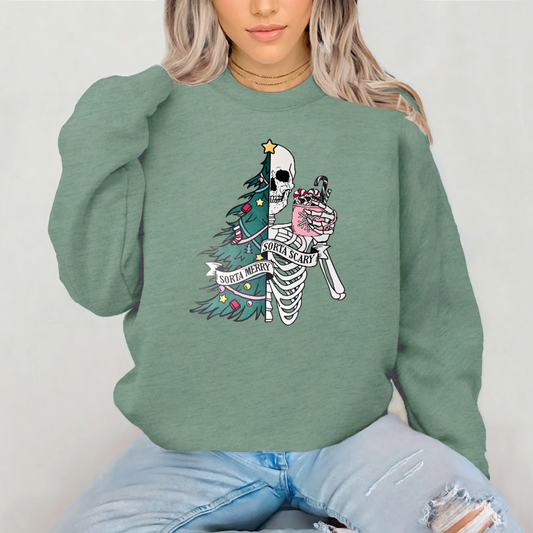 Sorta Merry Sorta Scary Sweatshirt